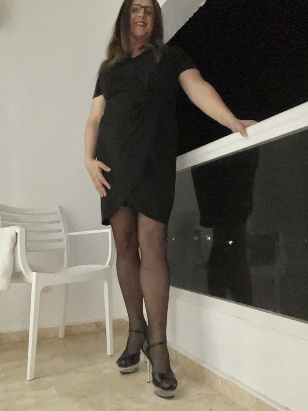 Sissy in black dress #28