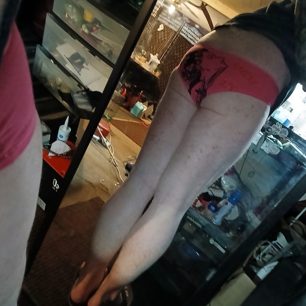 Butt && feet slut #7