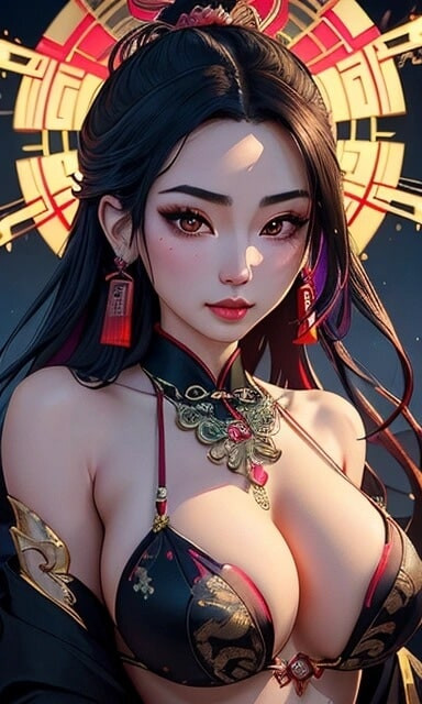 Chinese cute fantazy girl #37