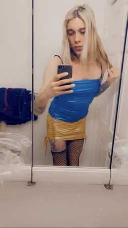 blue and yellow slut         