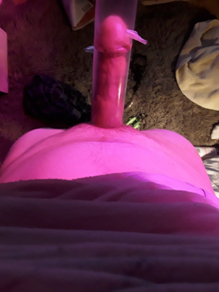 Big Cock pumping and stretching  #47