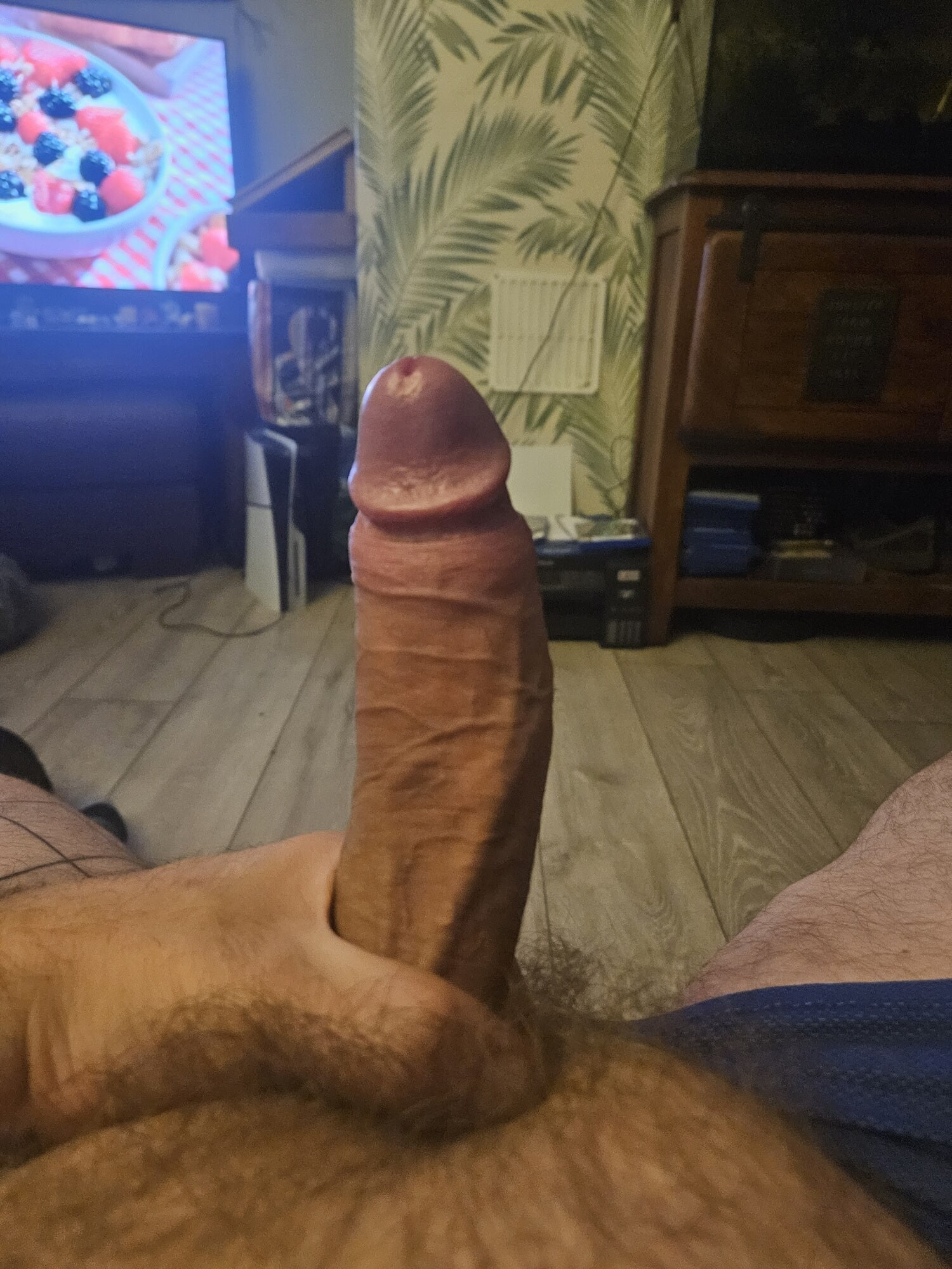 Warming up my cock #2
