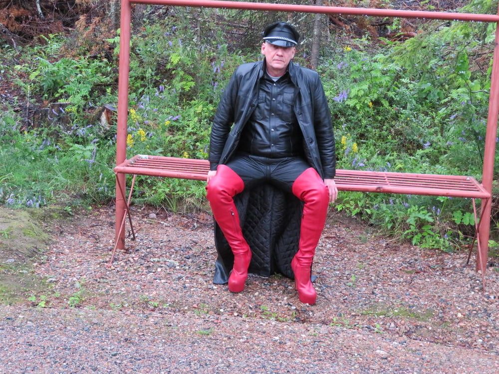 Kinky leather gay Juha Vantanen from Finland #2