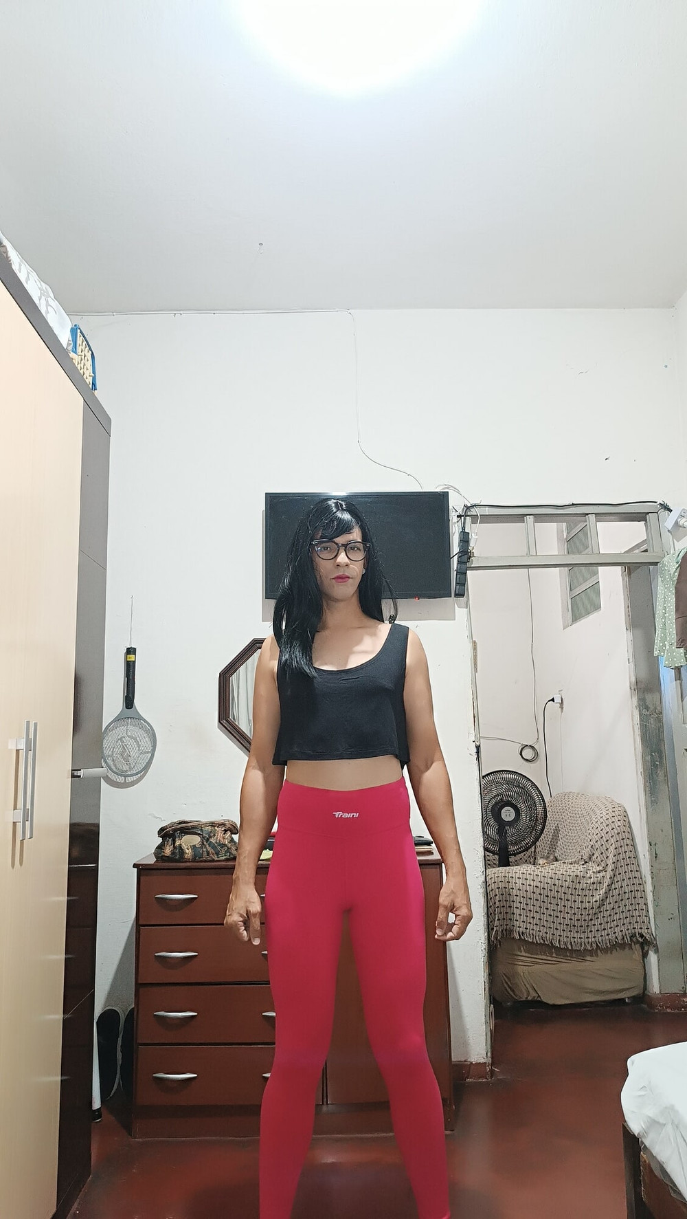 Sakura Nakamura Costume legs Red Gym #15