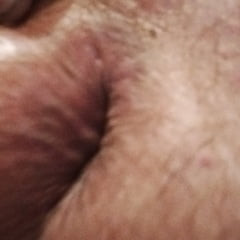 Spun and playing with my asshole and my chem cock. 