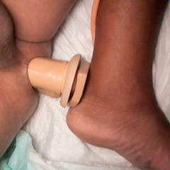 Self play inflatable and dildo 