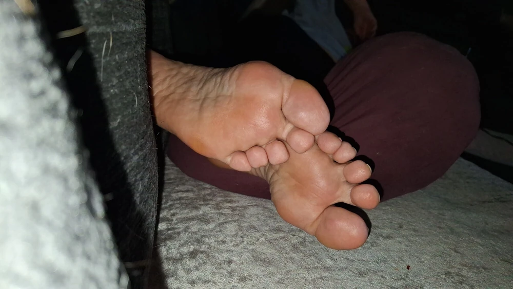 Girlfriend teases me with her cute soles #15