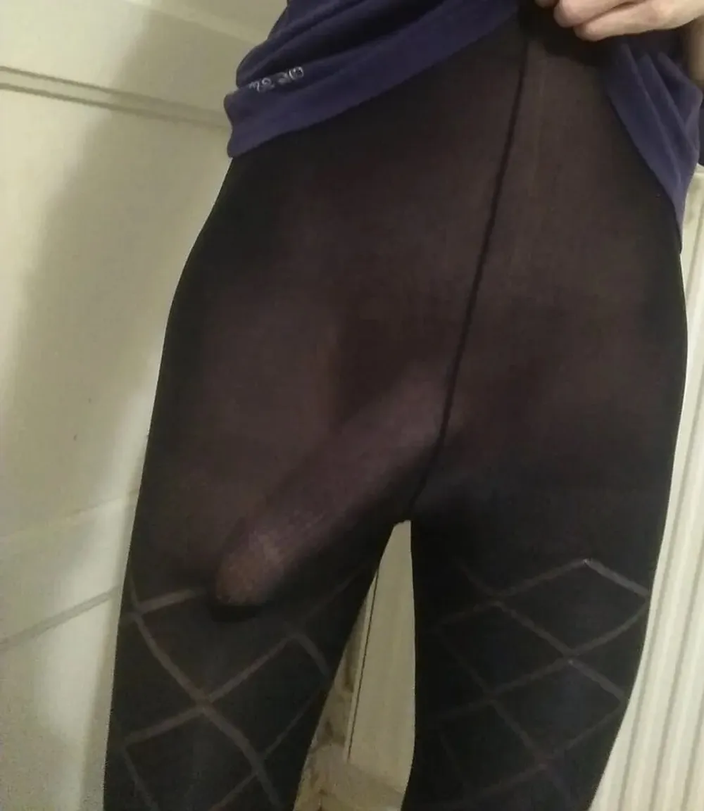 big fat dick in pantyhose #2