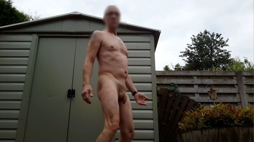 random public outdoor exhibitionist bondage jerking #41