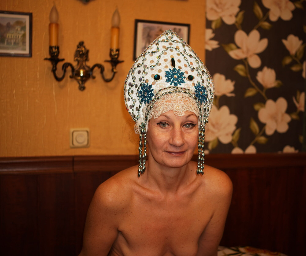 In russian headcover #38