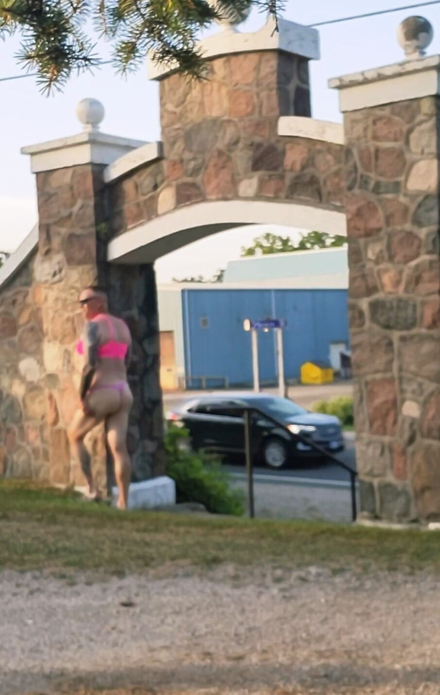 Sissy in a Cemetery  #10