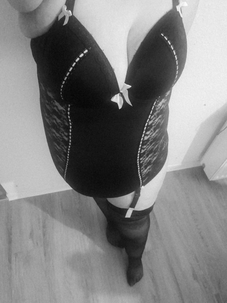 Black and White Lingerie #32