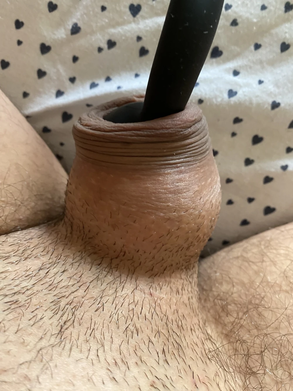 Foreskin stretching with air pump porn #2