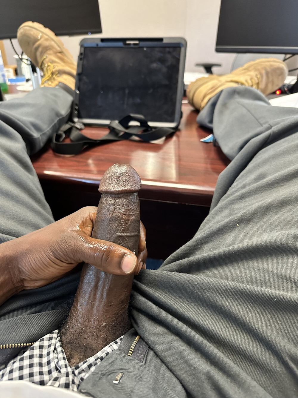 Saturday work = edging in my office #12