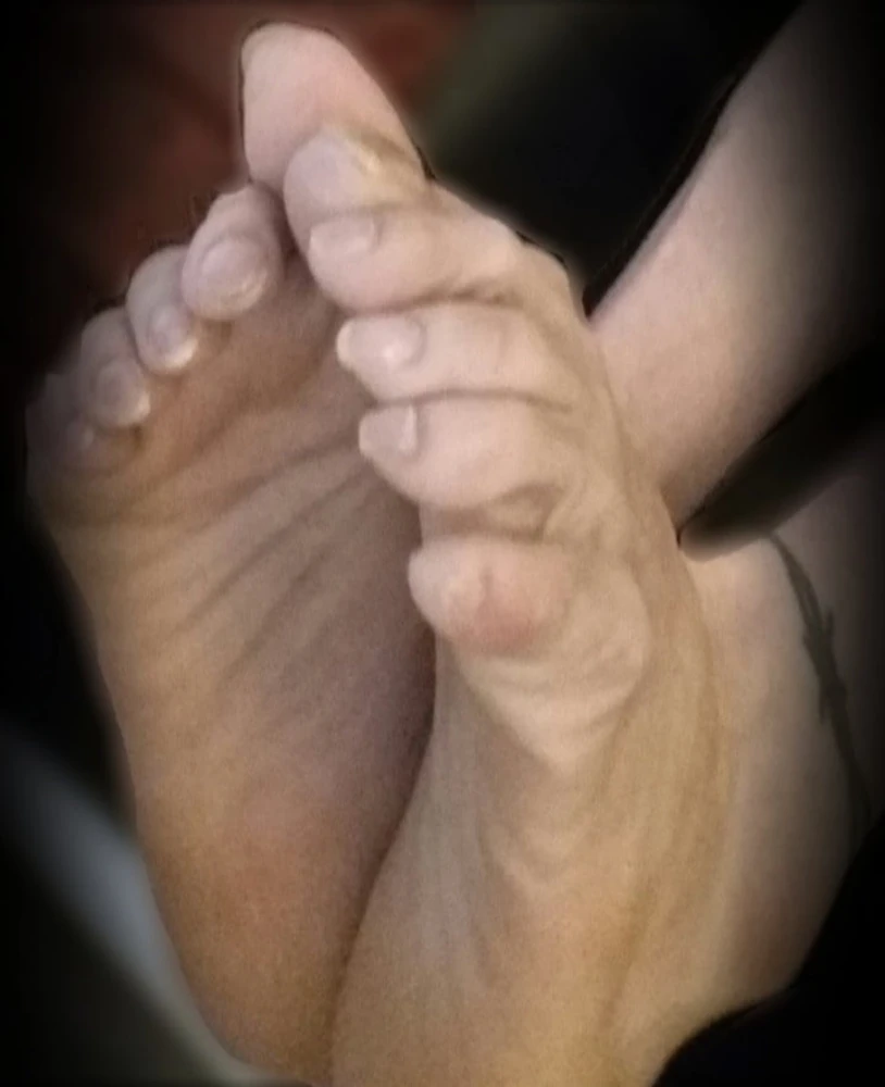 asian ts feet just waking up #3