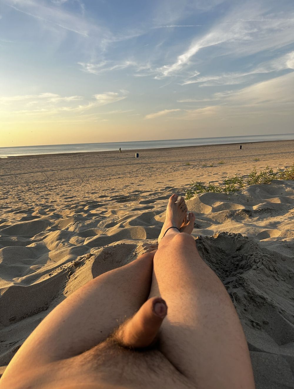  German boy on the nudist beach #9