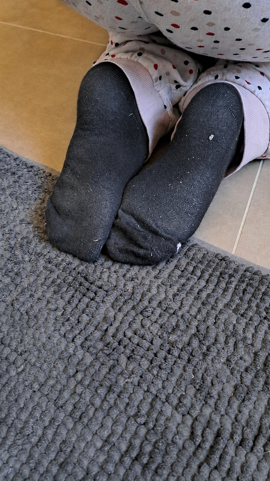My girlfriends sweaty feet in socks #2