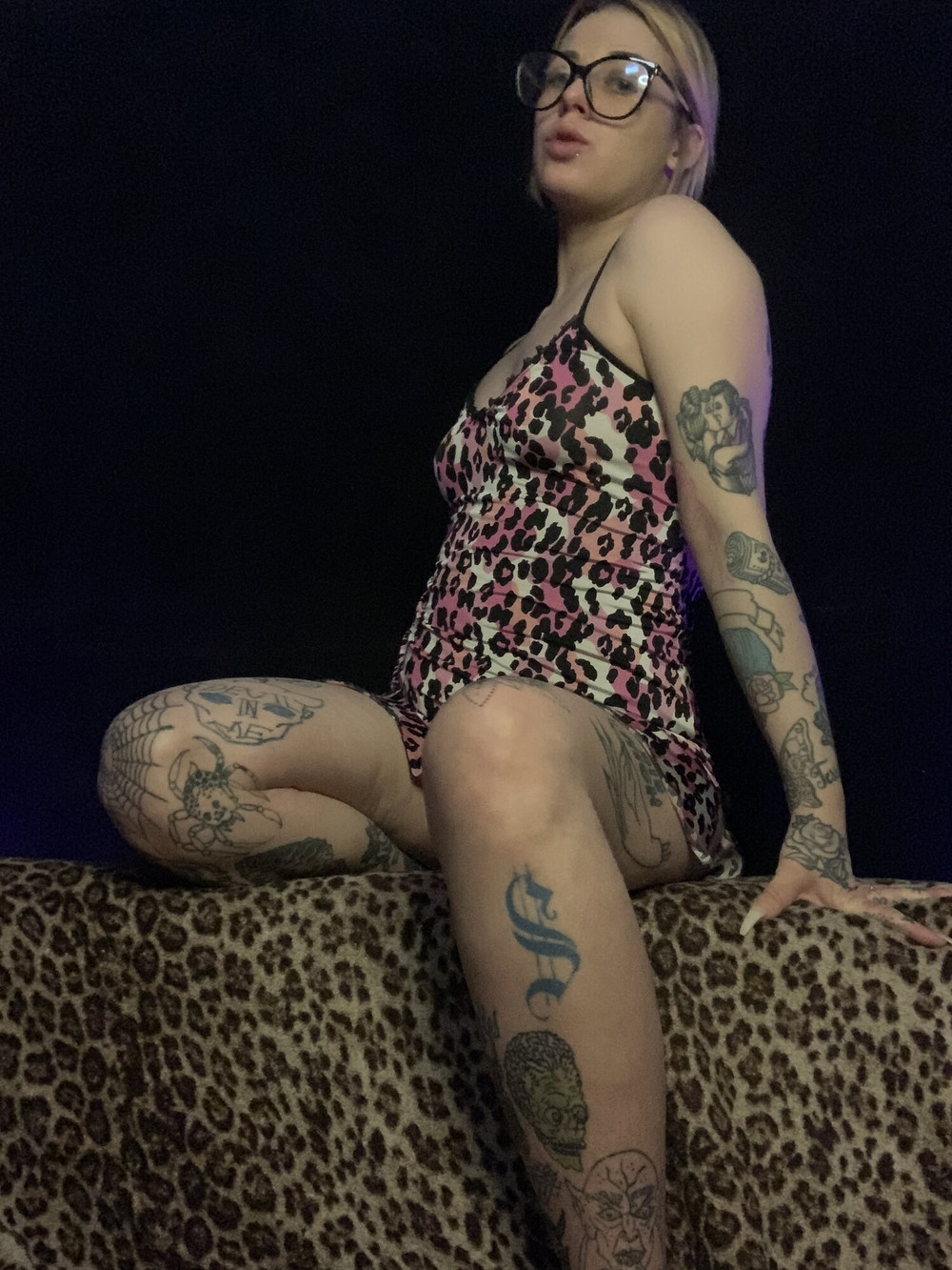 Fuschia Leopard #5