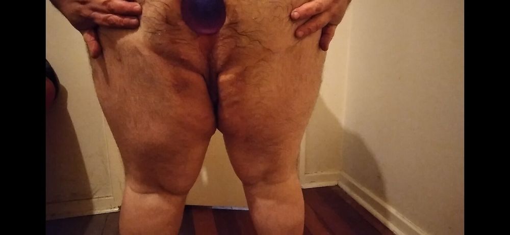 Big butt plug out  #4