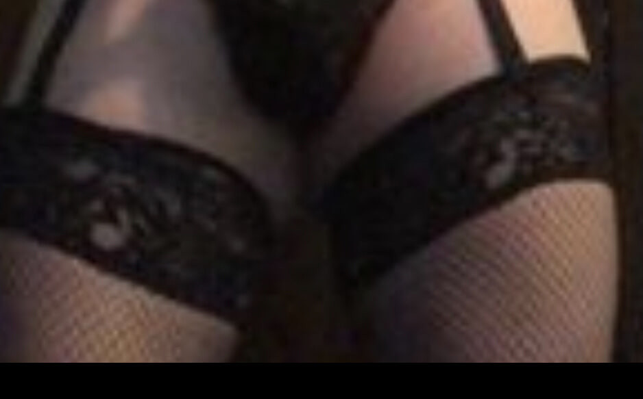 Brandon Hegsted wearing thigh highs, panties and handcuffs  #10