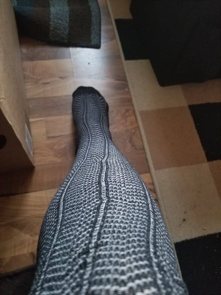 More thigh highs, plus fishnets! #5