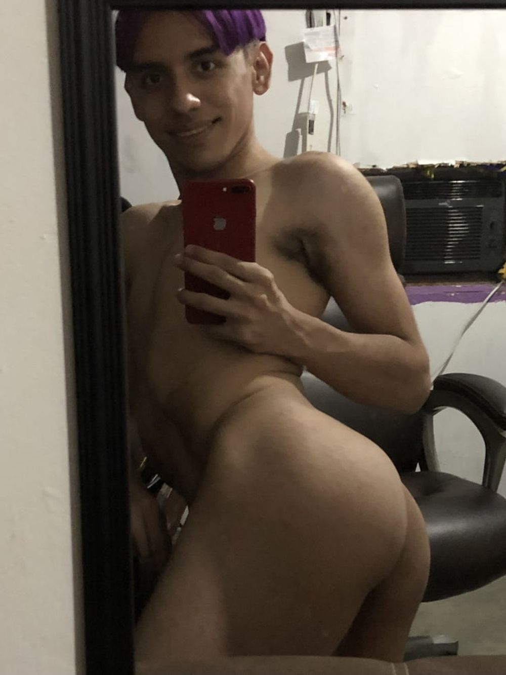 mirror jerk off photoshoot