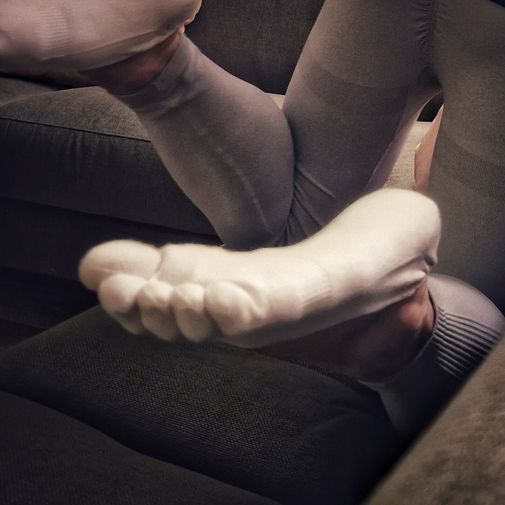 Do you love my ankle socks and sport tights, honney? #6