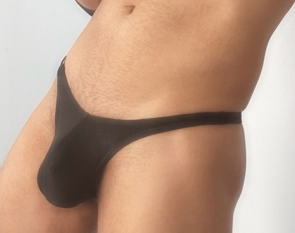 Black thong #12