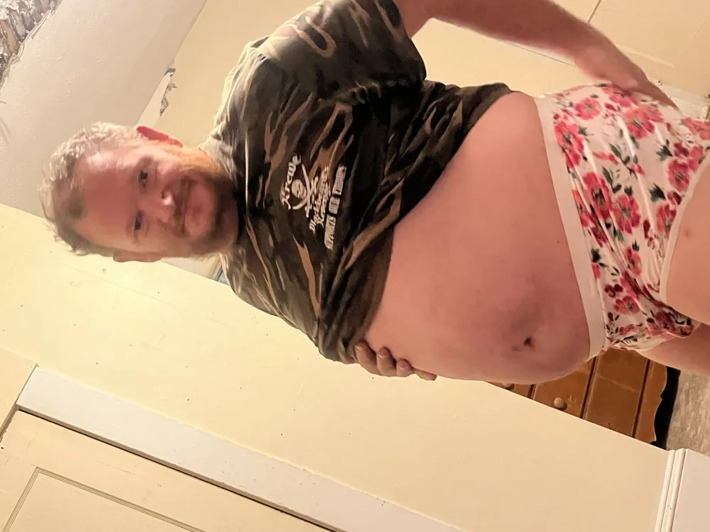 Sexy man in panties 