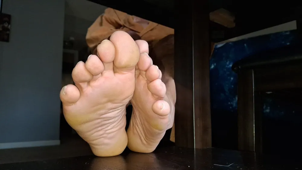 My big soft feet in your face #5