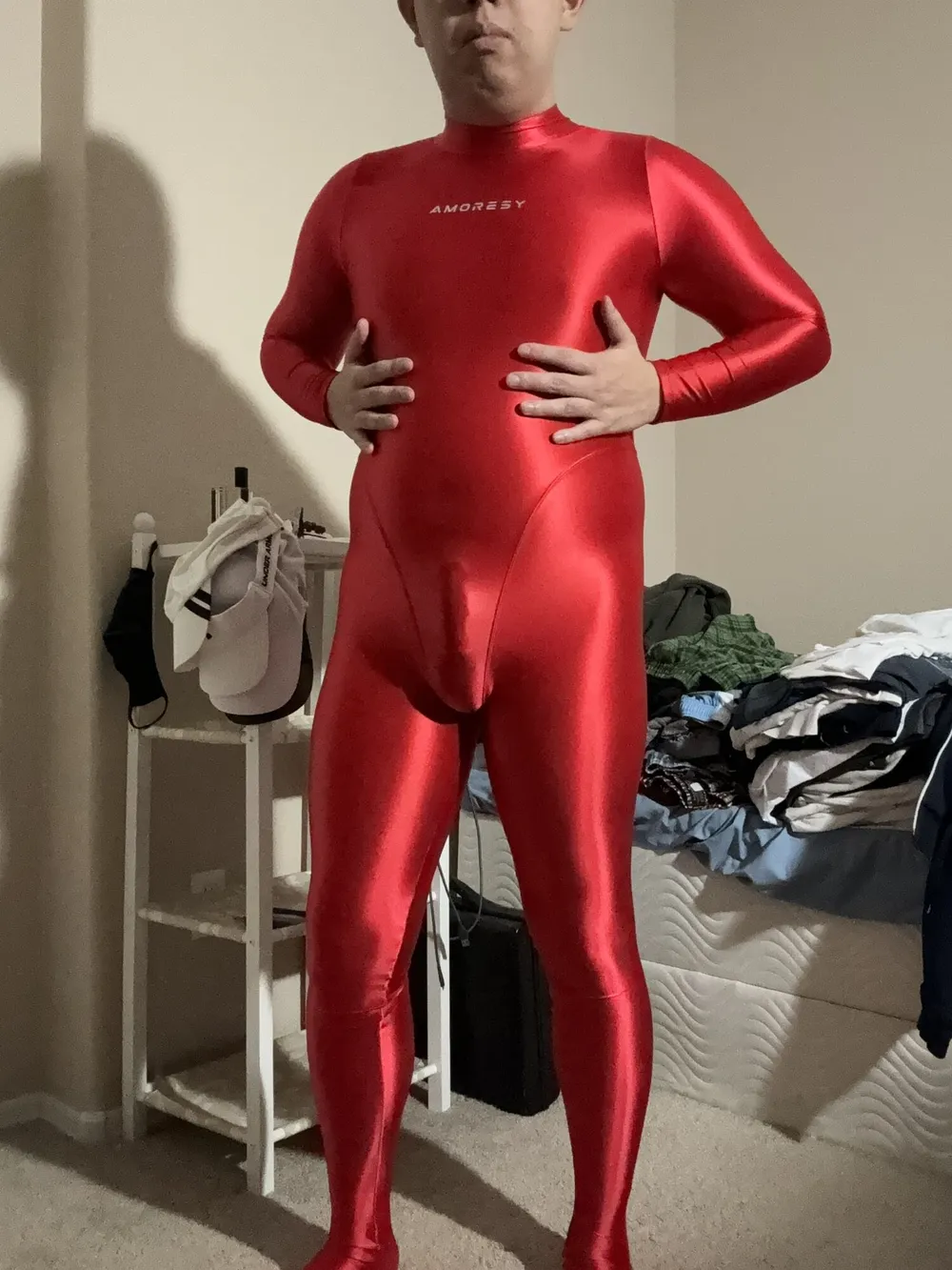 Red Amoresy Spandex Suit  #3