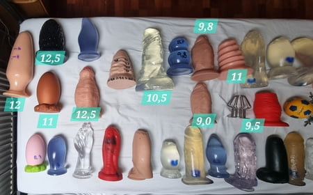 My 39! Toys 2025. 13 New extreme fat dildos