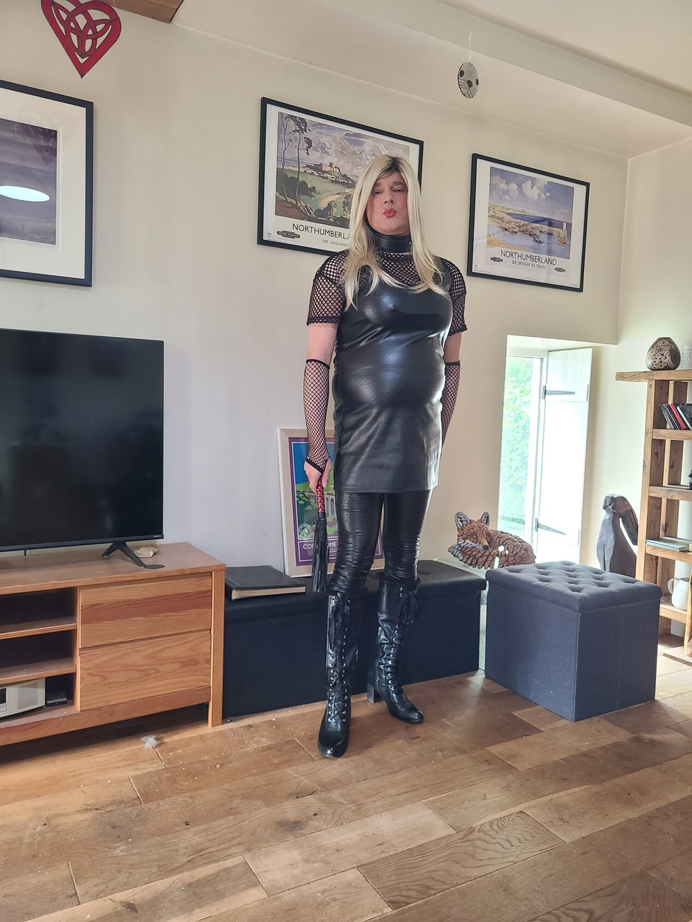 leather sissy #12