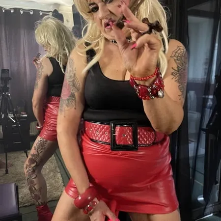 miss shirley a chain smoking slut         