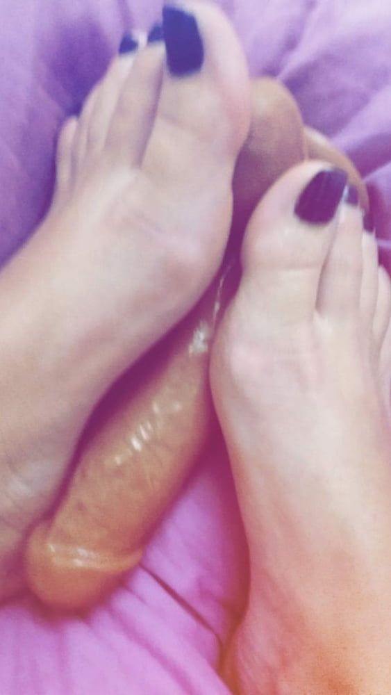 Footjob, Dildo, Foot Fetish, Sexy Feet #6
