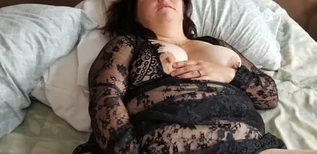 sexy bbw see thru black dress         