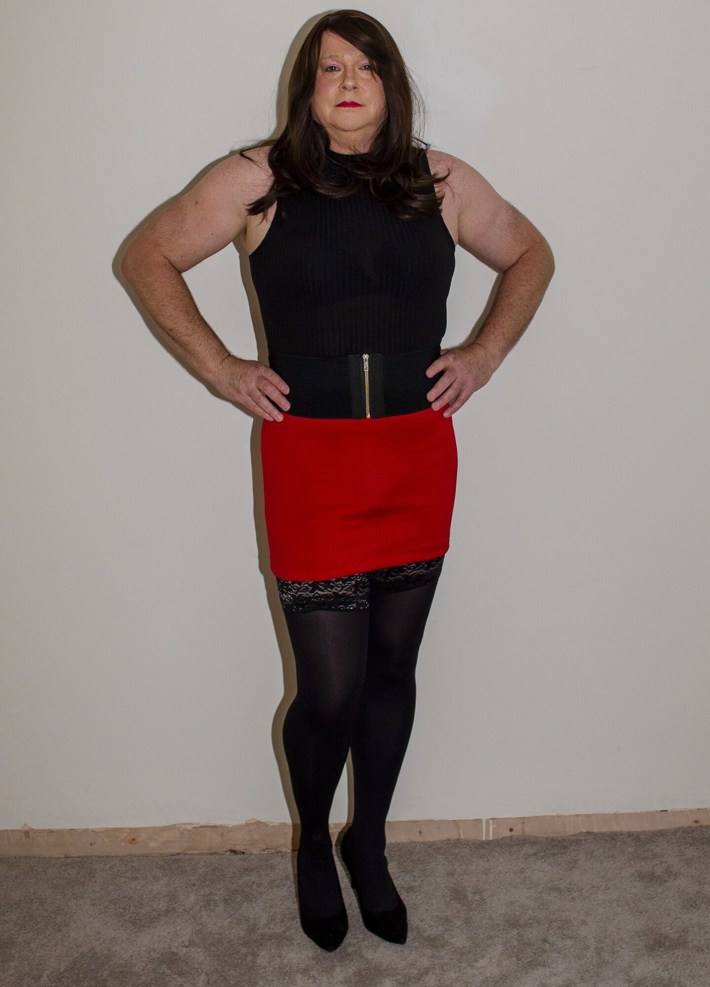 Posing Mini Skirt