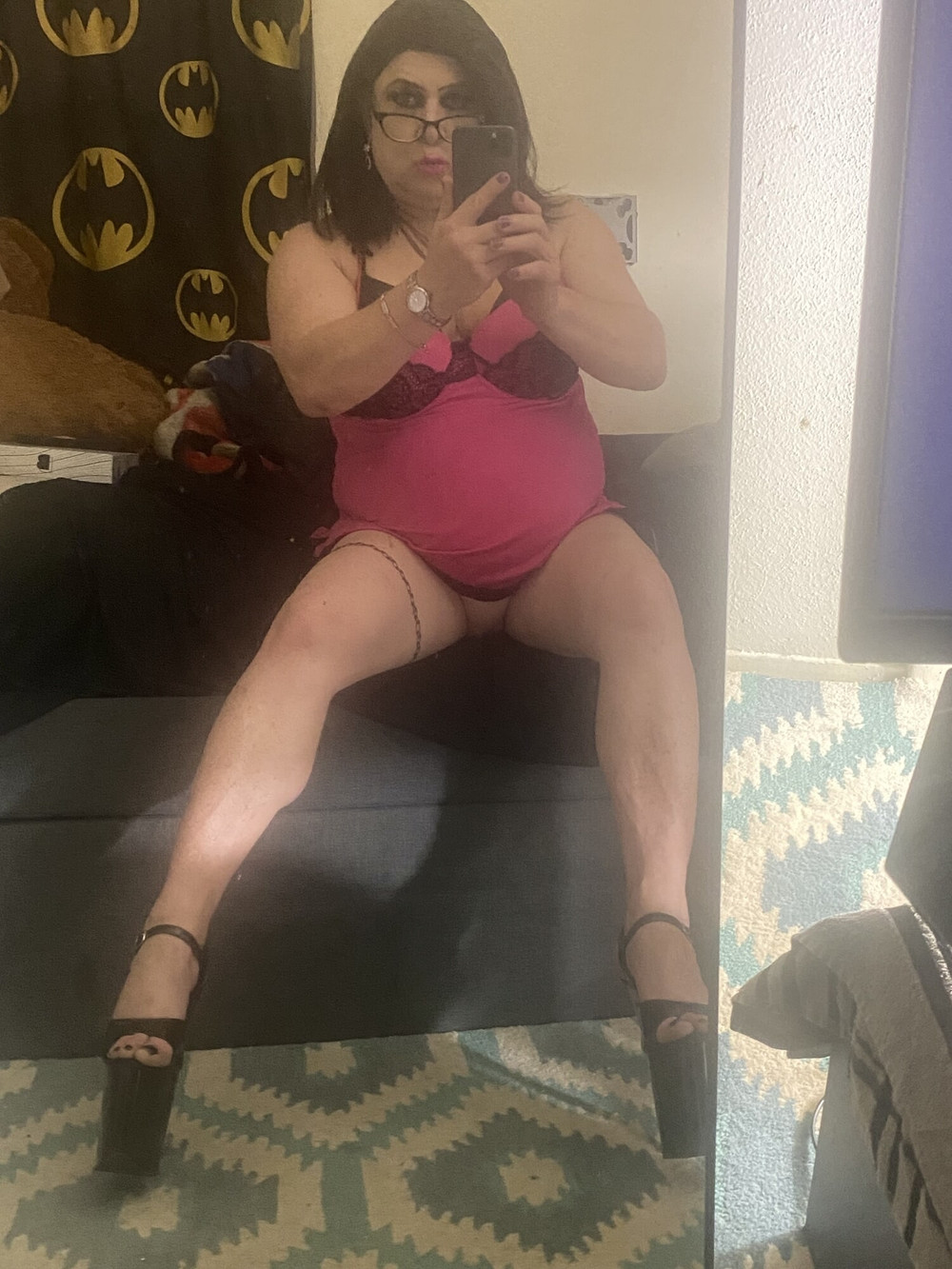 Krissy Sweets in lingerie and high heels #2