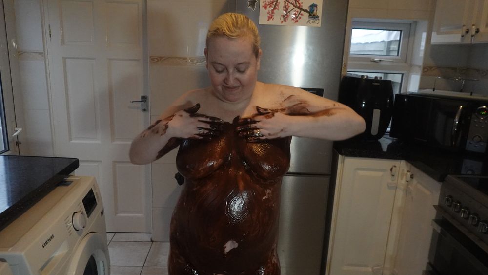 chocolate sauce messy fun #16