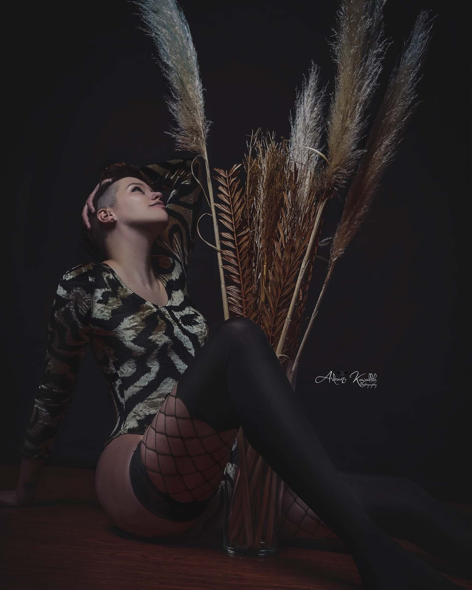 Her frist Shooting 