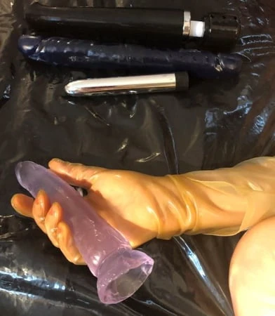 transparent latex masturbation         