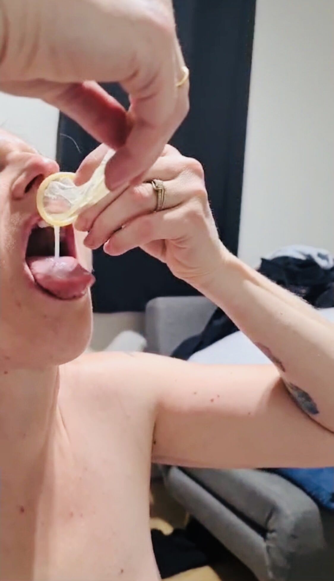 Cumshot and swallowing  #5