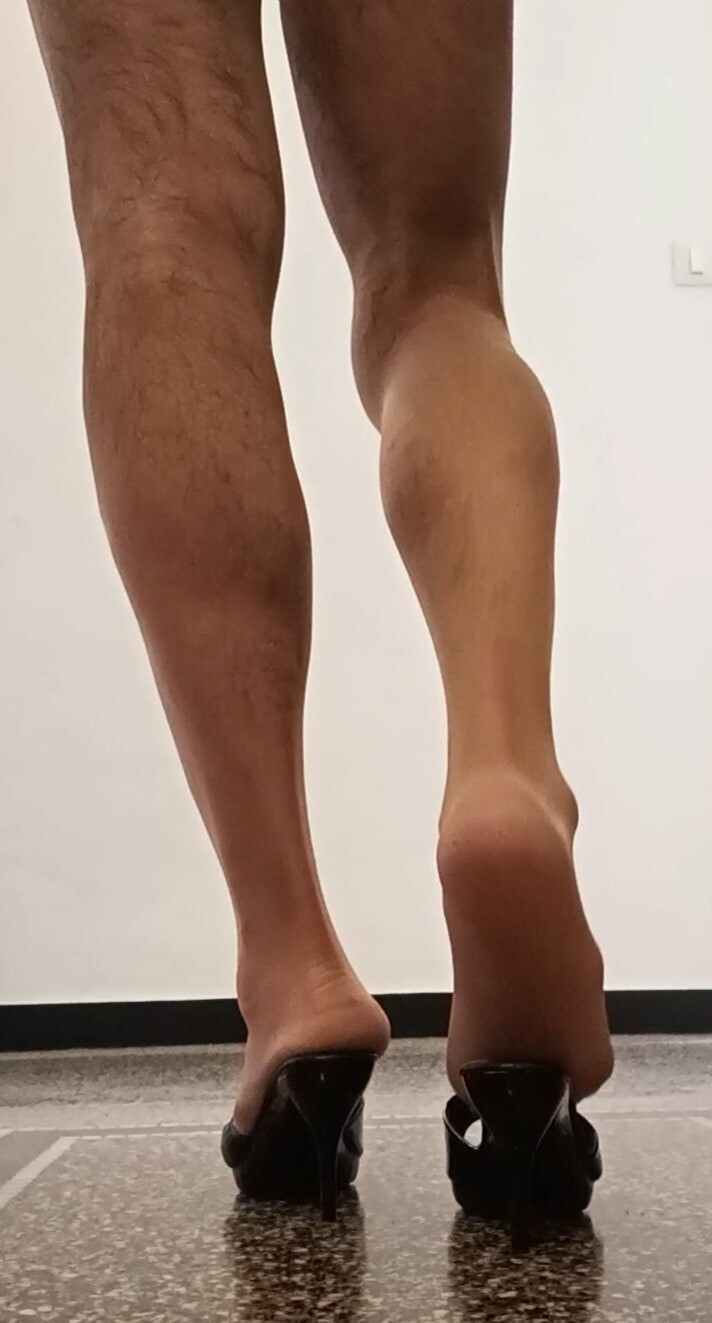 Afternoon in Brown pantyhose  #9