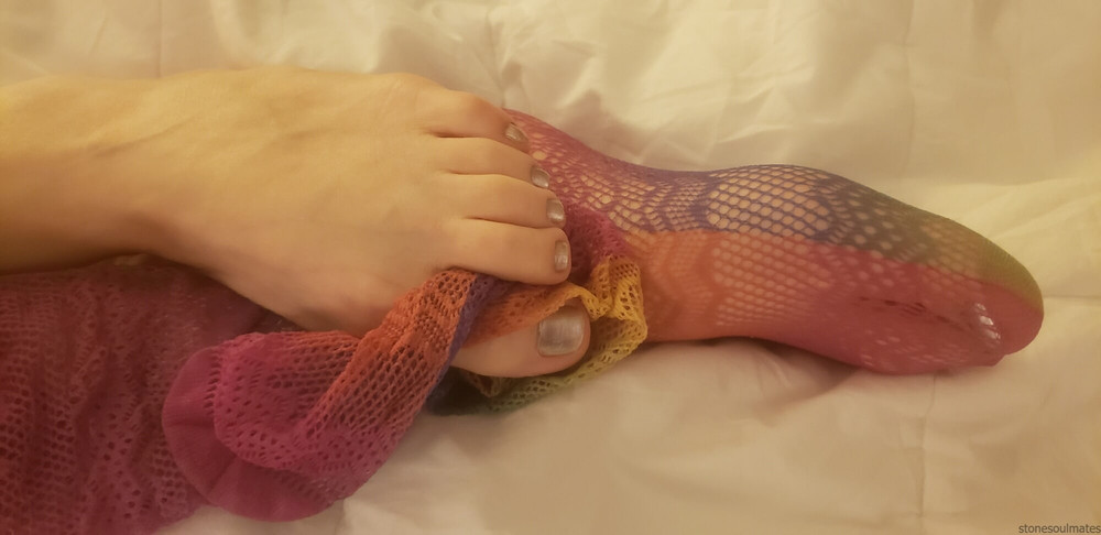 Rainbow Fishnets #8