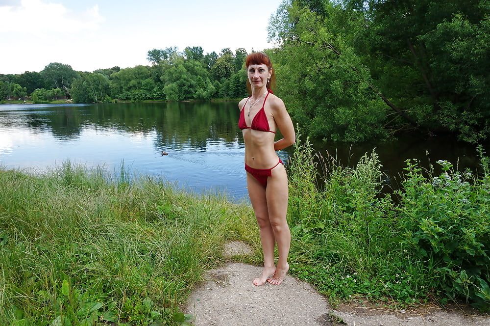 Red bikini no 2 #14