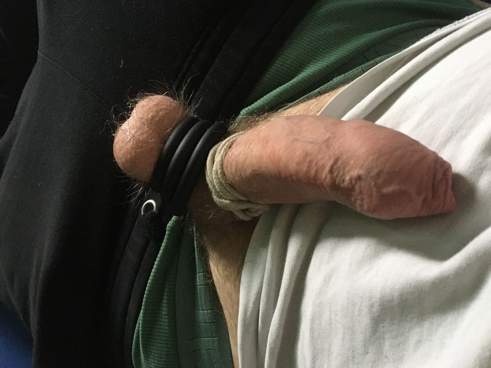 Balls With Rings And Bound Dick With Fleshlights #37