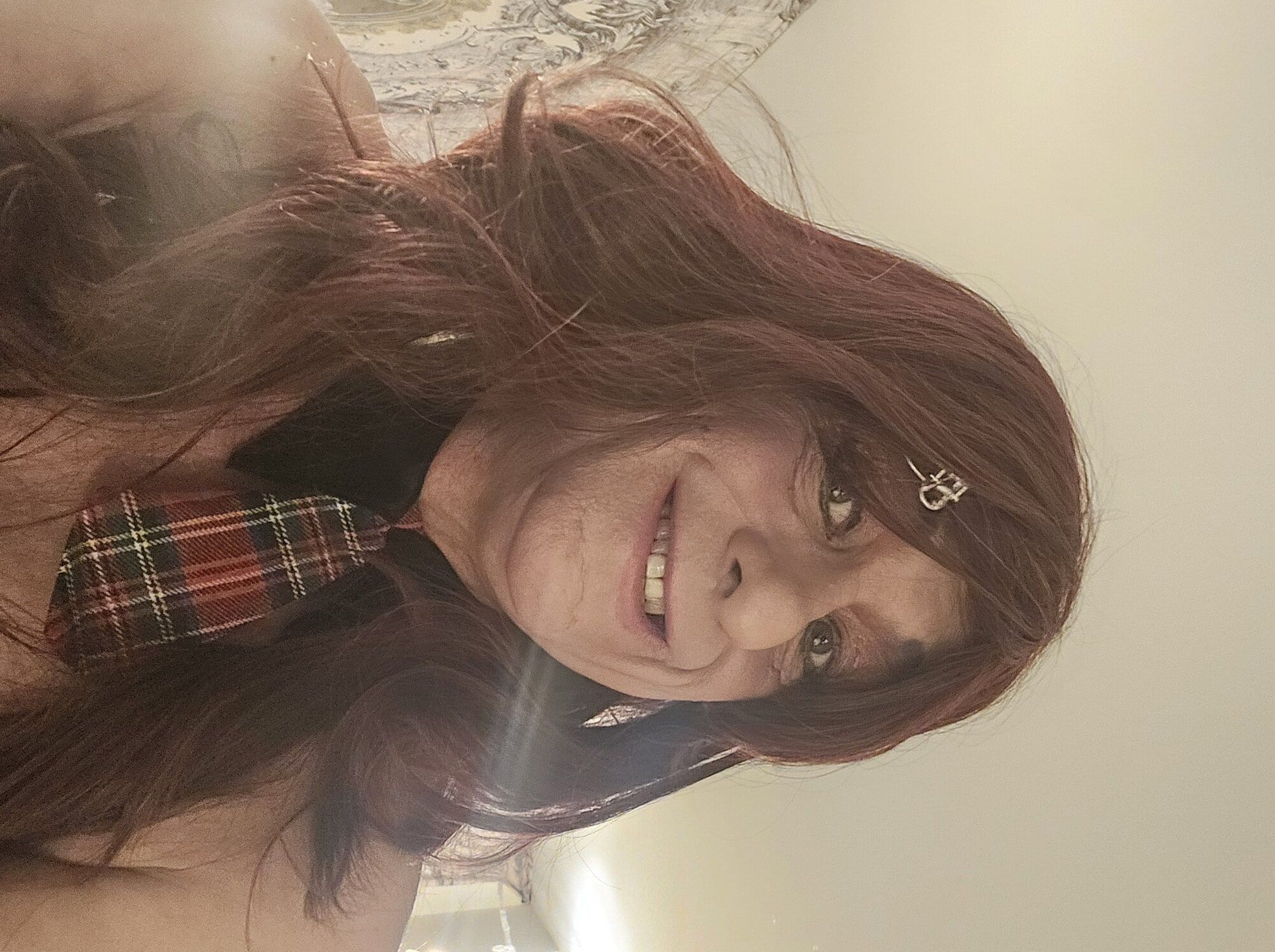 Being all pretty sissy crossdresser with a new look #12