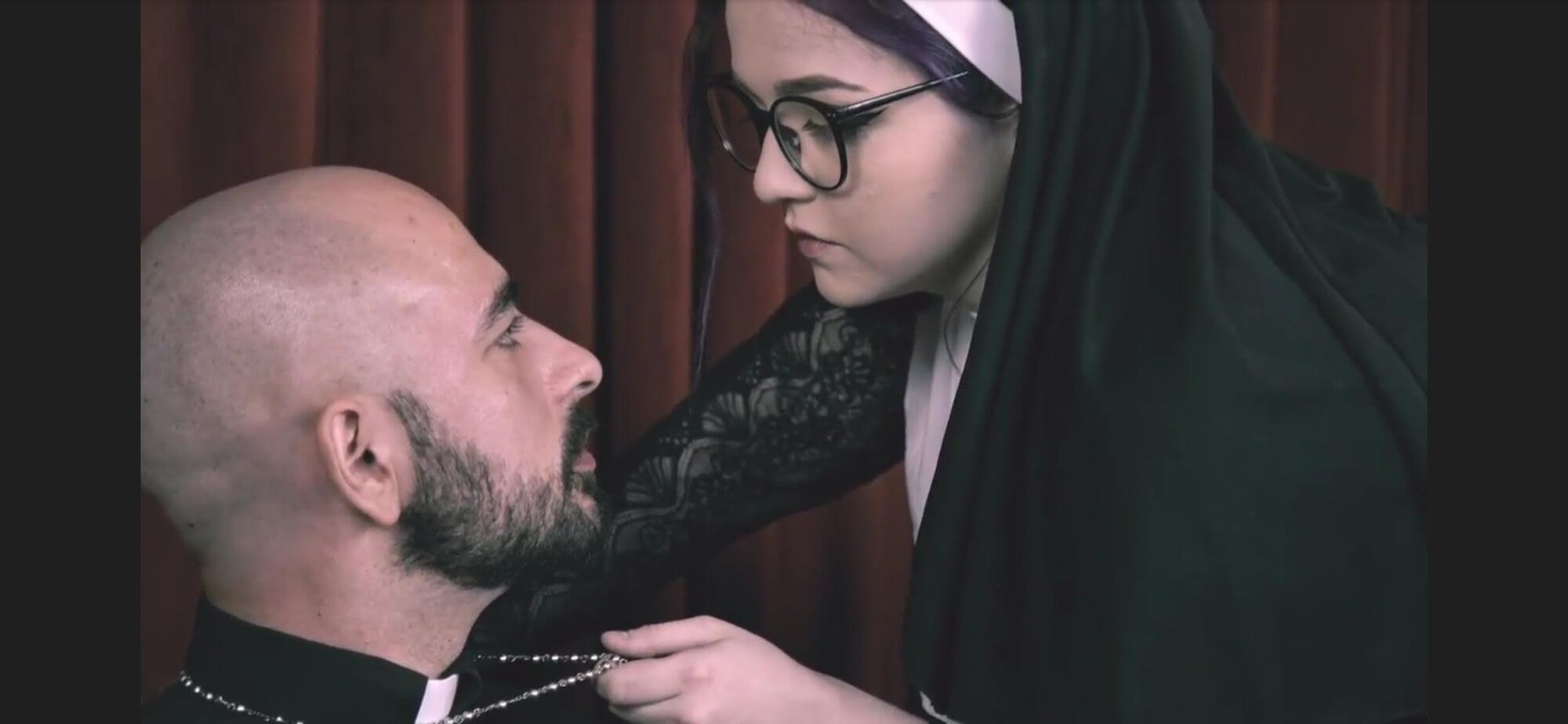 Meet - Madalena Nun and  Nigr priest - she is a naughty nun #3