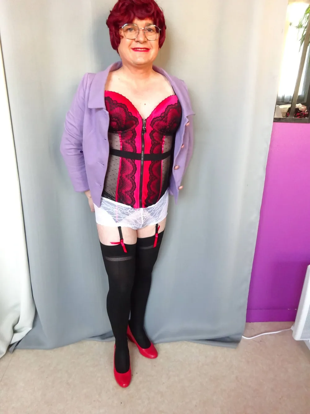 transvestite crossdresser vintage lingerie #25