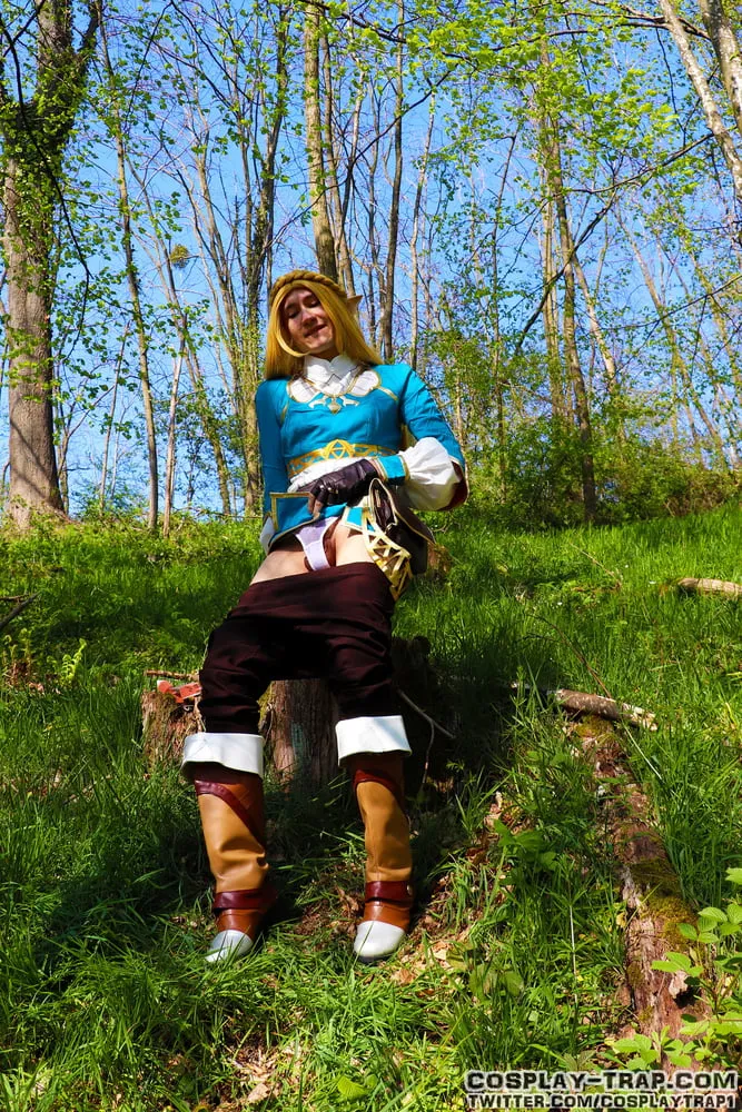  crossdress cosplay Zelda exploration #4